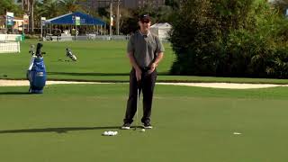 David Duval Putting Drill for Accelerating Through Putts