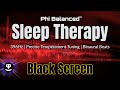 Deep Sleep Therapy | 396Hz | Binaural Beats | Dark Screen