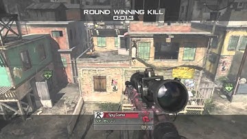 MW2: Trickshot on Favela