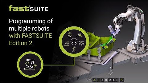 Programming of multiple robots with FASTSUITE Edition 2