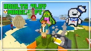 WHAT HAS HAPPENED?  - Adults Play Minecraft Episode 30 (Bedrock SMP)
