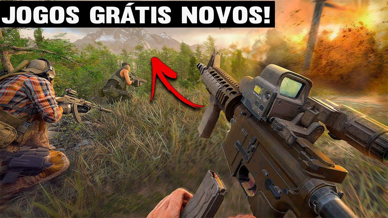 TOP 8 Jogos Online GRÁTIS NOVOS Pra PC ( NEW FREE TO PLAY ONLINE GAMES ) 