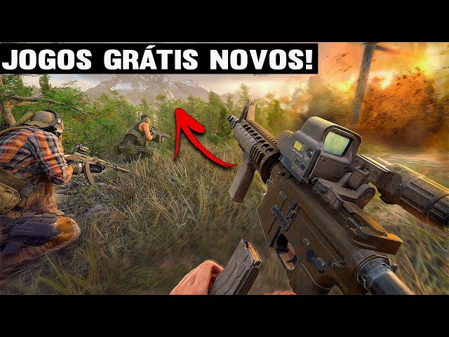 TOP 8 Jogos Online GRÁTIS NOVOS Pra PC ( NEW FREE TO PLAY ONLINE GAMES ) 