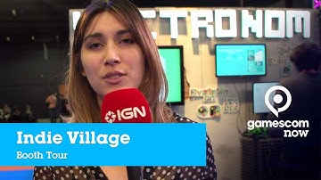 #gamescom2019 - Indie Village & Indie Arena - Booth Tour [ENGLISH] | IGN @ gamescom now