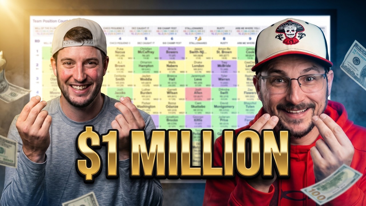 High-stakes draft for $1 MILLION with Rich Hribar artwork