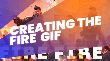 Creating the FIRE gif!!