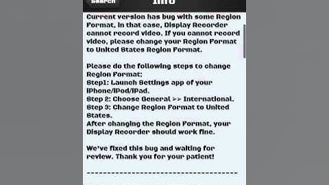 App store apps "Display Recorder"