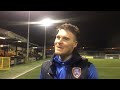 REACTION | Josh Carson | Ards 1-2 Coleraine