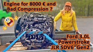 Compression Test  JLR SDV6 Gen2  Ford 3.0L Powerstroke Diesel / S5EP18