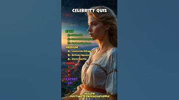 Celebrity Quiz - Can you get 10/10? #celebrity #quiz #shorts