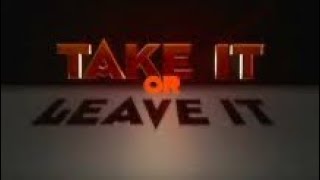 Take It or Leave It Challenge TV Website game