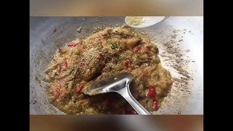 Sambal tempoyak ikan bilis