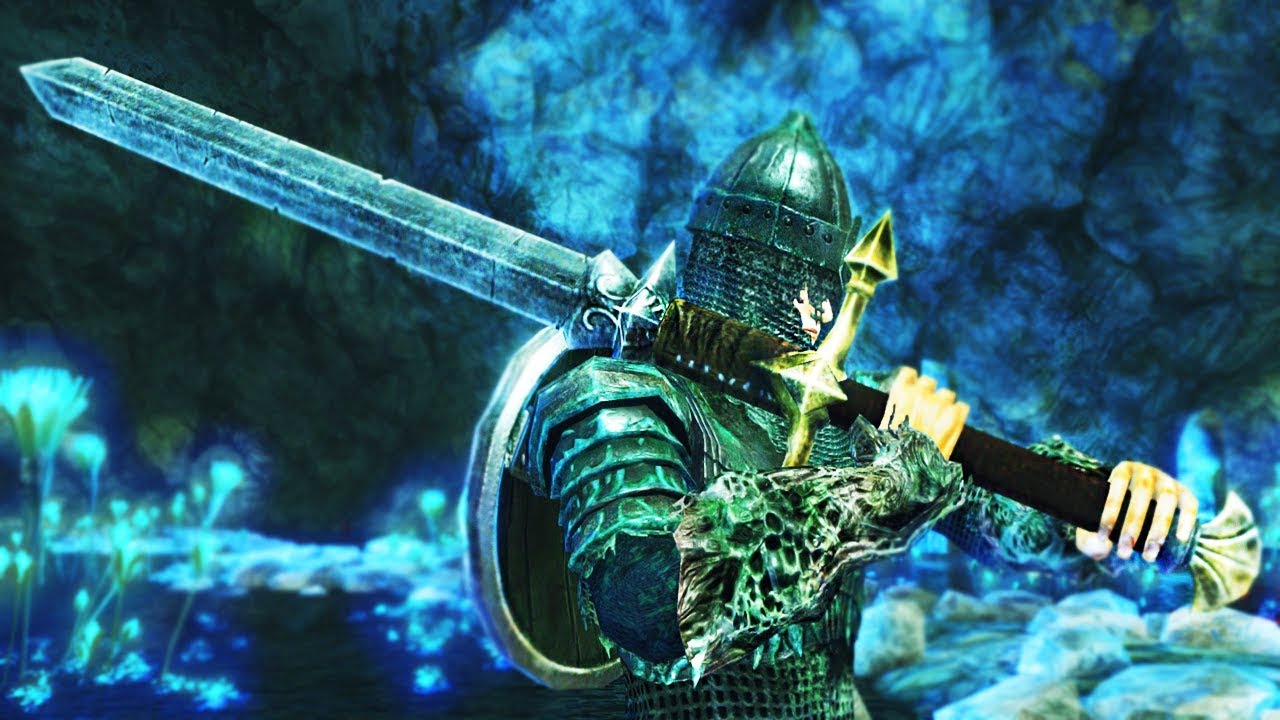 DARK SOULS 2 SOTFS PVP - ESPADA GRANDE DE MASTODONTE PURA FORÇA BUILD