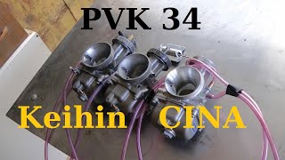 Карбюратор Keihin pvk34 Китайский на CRM250mk3