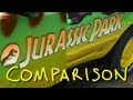 Jurassic Park "Chaos Theory" with Jeff Goldblum - Homemade Side By Side