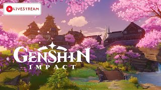 Let's Chill: Wishing for Raiden Shogun Part II and Exploring Inazuma - Genshin Impact