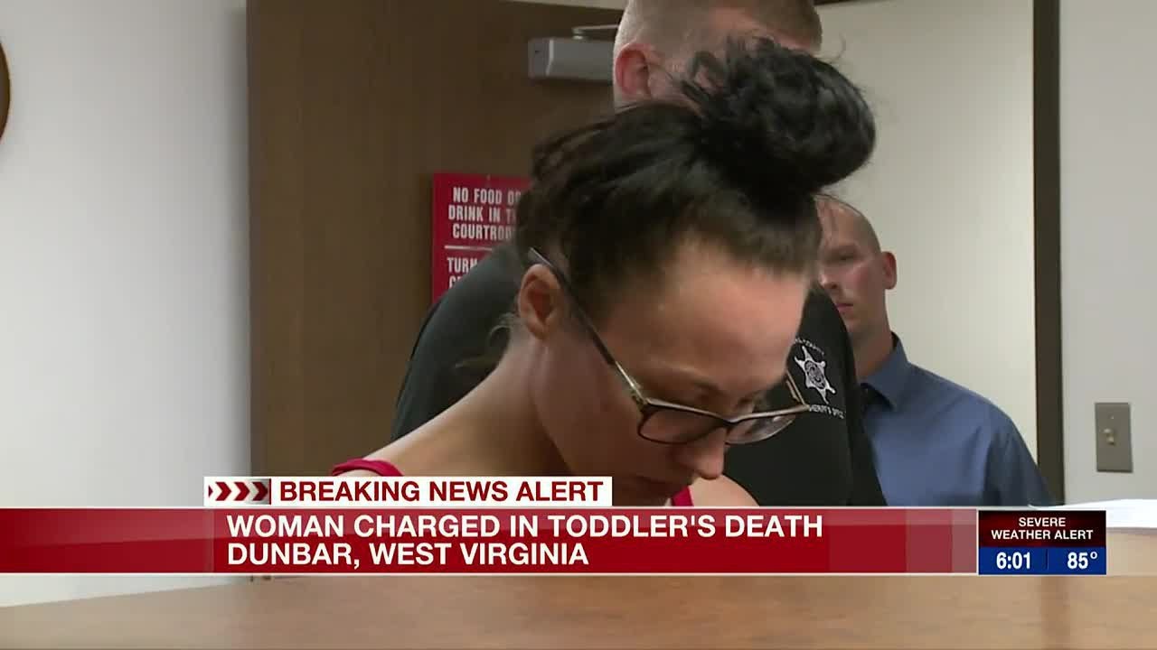 Woman charged in toddler's death in Dunbar - YouTube