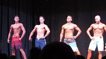 My First show - UKUP 2017 Mens Physique Beginners Show (old video no music)