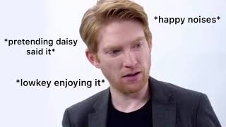 Domhnall Gleeson being in love with Daisy Ridley for three minutes straight