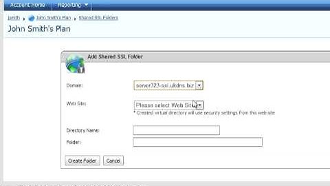 21. How to add a shared SSL folder in WebsitePanel (www.LotSui.com)
