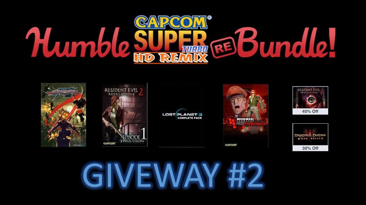 Humble Bundle: Capcom's Super Turbo HD Remix Bundle Offers
