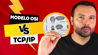 MODELO OSI x TCP/IP (comparação completa)