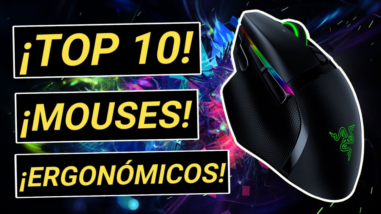 🤜🖱️ TOP 10 mejores MOUSE ERGÓNOMICOS 【Buenos y Baratos 🐁】 - YouTube