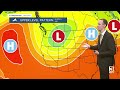 Pleasant weather Tuesday and Wednesday!