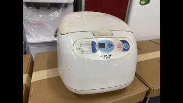 sửa nồi cơm điện tử sharp nhảy sớm, không chín cơm
