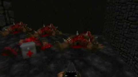 Doom 2 walkthrough - Level 9: The Pit (2/2)