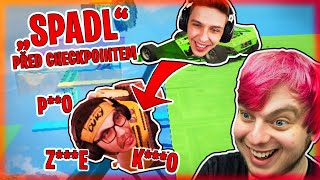 SHODILI JSME HO TĚSNĚ PŘED CHECKPOINTEM!!! EXTRÉMNÍ RAGE!!! | GTA SKILL TEST | Morry&@MenT&@Cuky 222