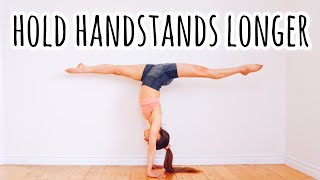 How to do a Handstand for a Long Time! | Top 10 Tips screenshot 4