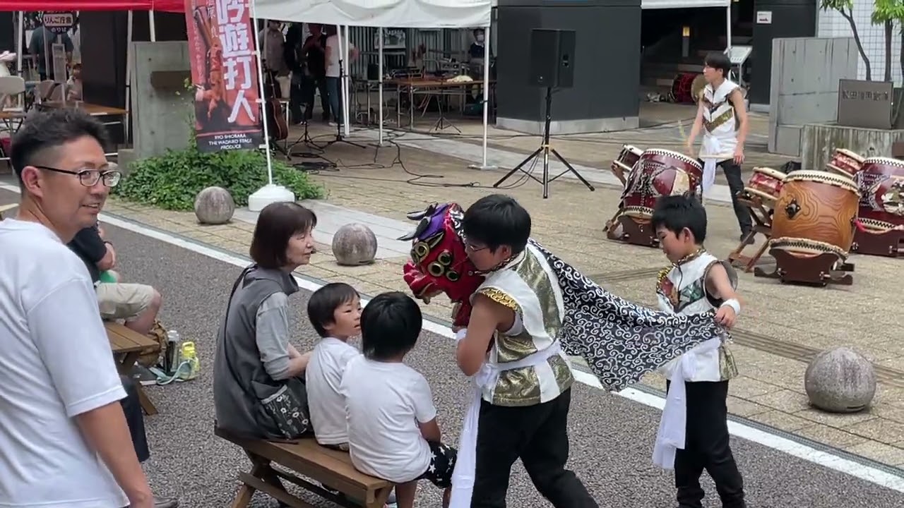 2025 わくわく並木広場　「獅子舞」