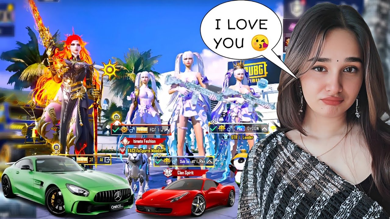 🔥One Cute Girl & her 2 Mythic Fashion Boyfriends (BF)hates Noob in Erangle | BGMI 💀 SAMSUNG,A3,A5,A6