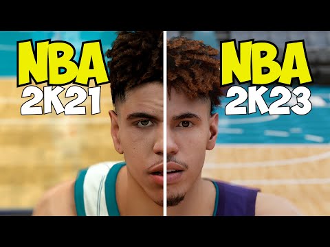 Evolution of LaMelo Ball In NBA 2K Games  (NBA 2K21 - NBA 2K23) CURRENT GEN AND NEXT GEN