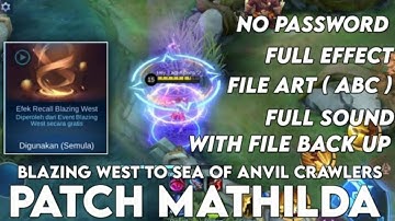 Blazing West Recall to Seal Of Anvil