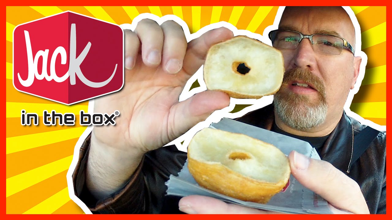 Jack in the Box Croissant Donut Review KBDProductionsTV YouTube