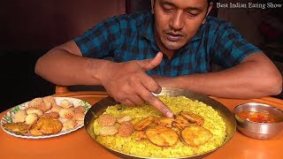Khichuri ( Khichdi ) Eating Show - Mukbang Eating Show - Best Indian Veg Food