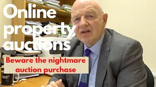 Online property auctions-how to avoid a nightmare auction purchase