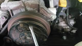 Subaru outback , AC clutch not engaging ,super easy fix..