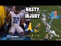 ROOKIE Brian Branch INJURED &amp; CARTED OFF Vs Packers 😱 2023 Lions Vs Packers highlights