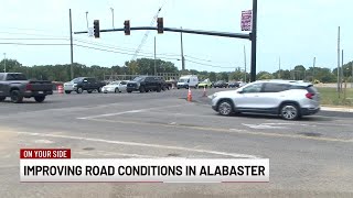Improving road conditions in Alabaster