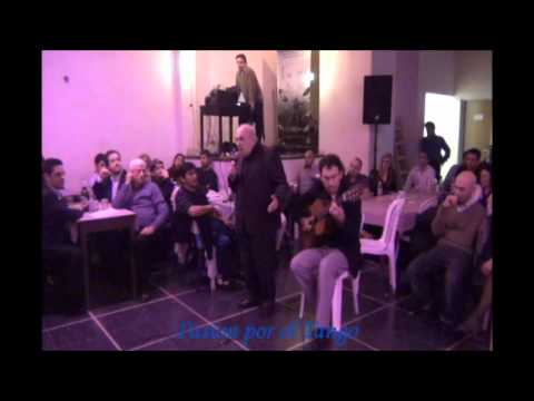 ALBERTO PODESTA y JULIAN HERMIDA interpretando el tango PERCAL en FLOREAL MILONGA