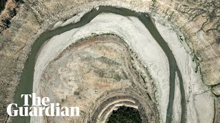 Drone Footage Shows Spanish Reservoirs Dry Amid Hottest April On Record
