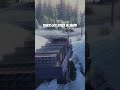 truck got stuck in snow snow runner 4×4 #automobile #snowrunner #snowdrift #dirtlife