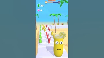 Juice🍹🧃 Run 3d Level 37👻Video. #juice #run #gaming #games