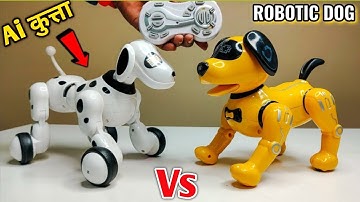 Remote Control Ai Bases  Robotic Dog Testing