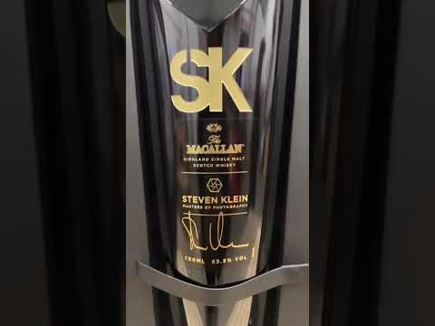 The Macallan Masters of Steven Klein Limited Edition Rare Cask Black Single Malt Scotch Whisky 🥃