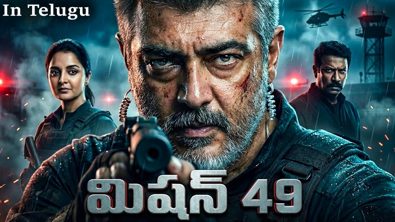 MISSION 49 (మిషన్ 49) | Ajith Kumar, Manju Warrier New Telugu Action Crime Thriller | Full HD Movie