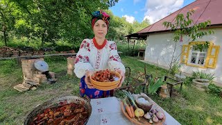Ancient UKRAINIAN FOOD! How People LIVED in the Ukrainian Village Hundreds of Years Ago